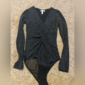 Multi color sparkle bodysuit!